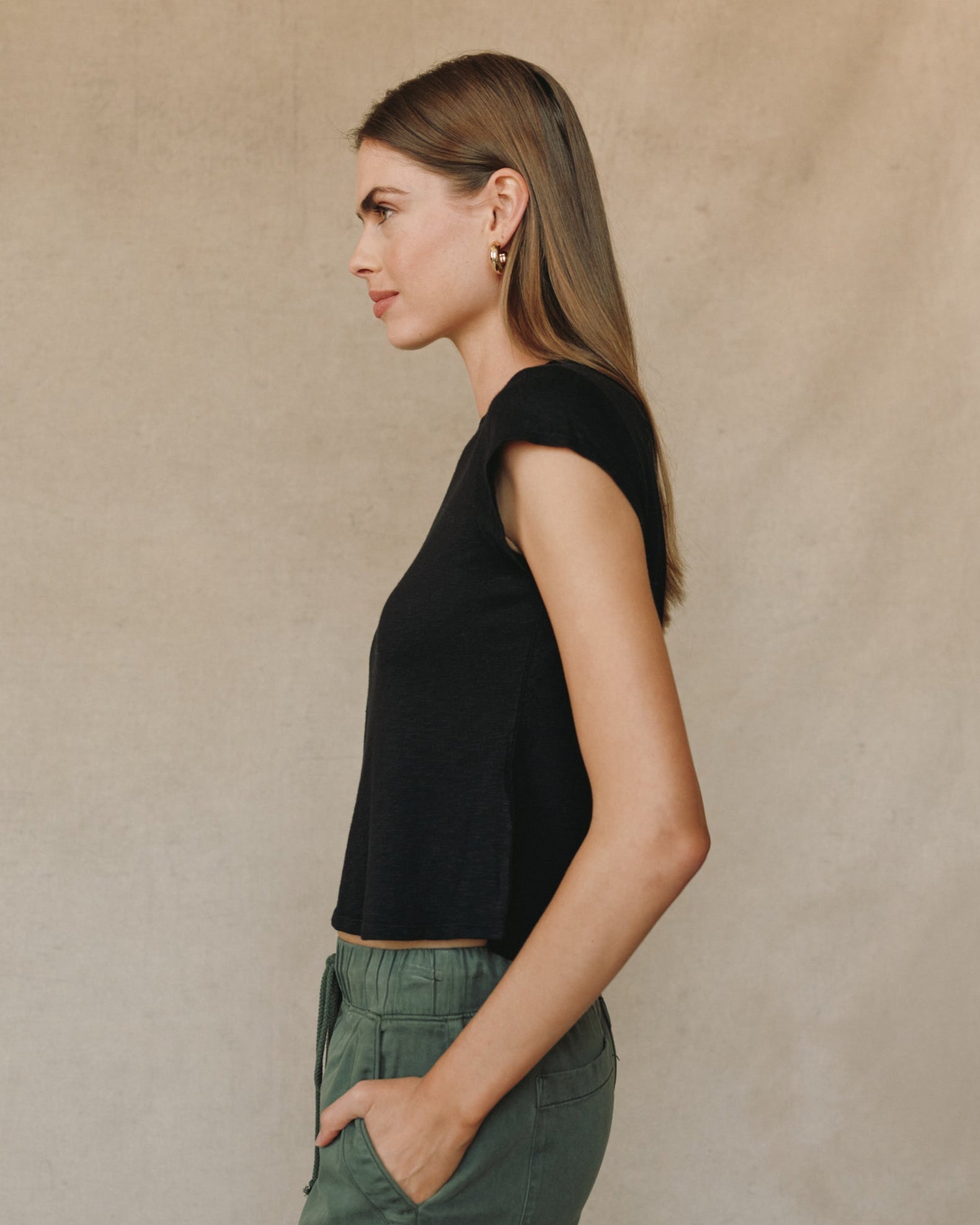 Baby Crew Tee - Black