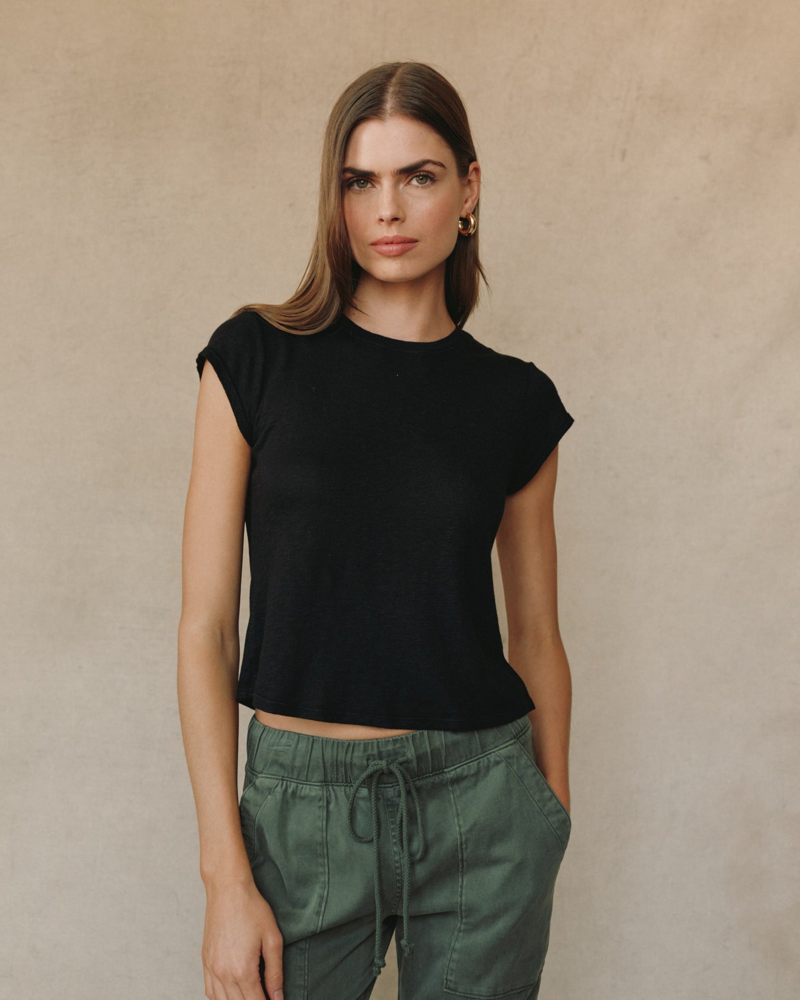 Baby Crew Tee - Black