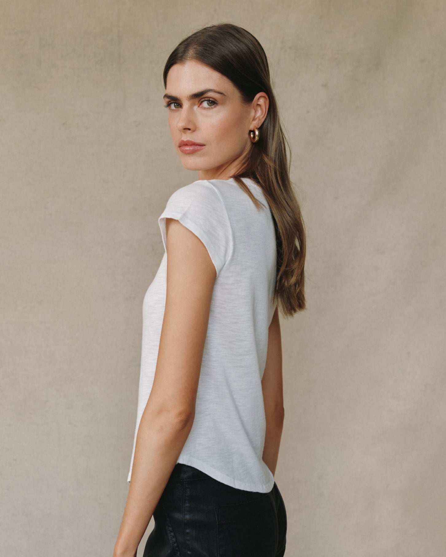 Baby Crew Tee - White