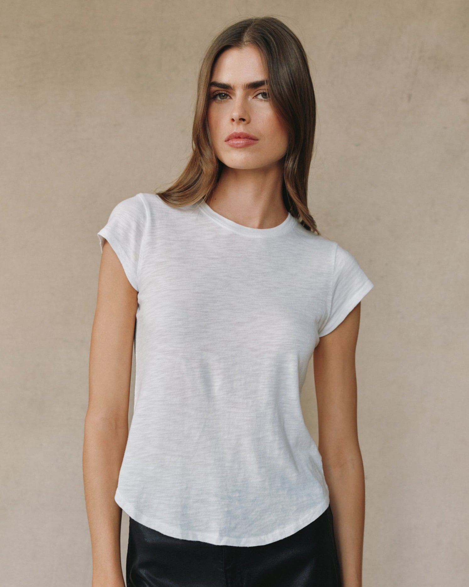 Baby Crew Tee - White