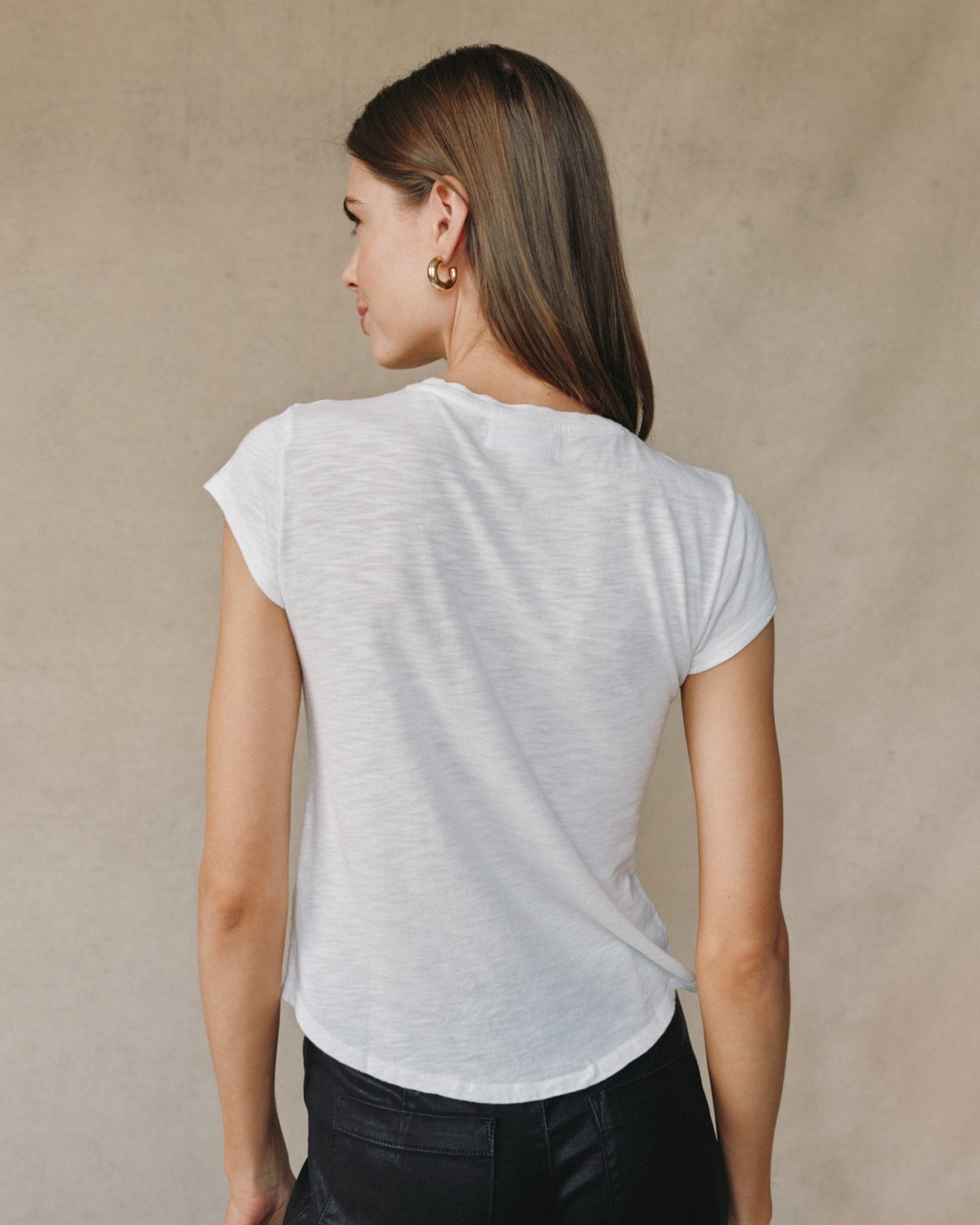 Baby Crew Tee - White