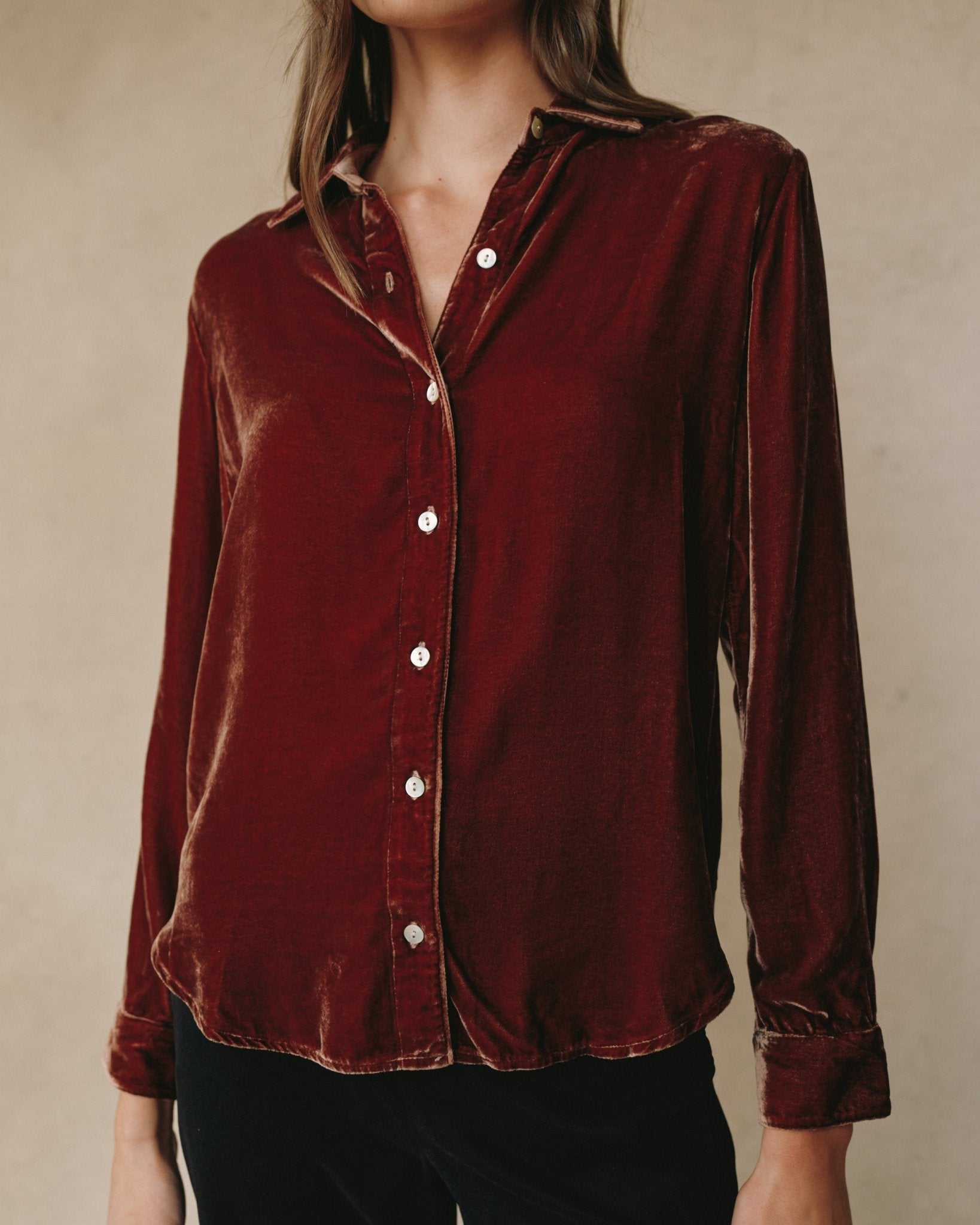 Long Sleeve Classic Shirt - Amber Honey