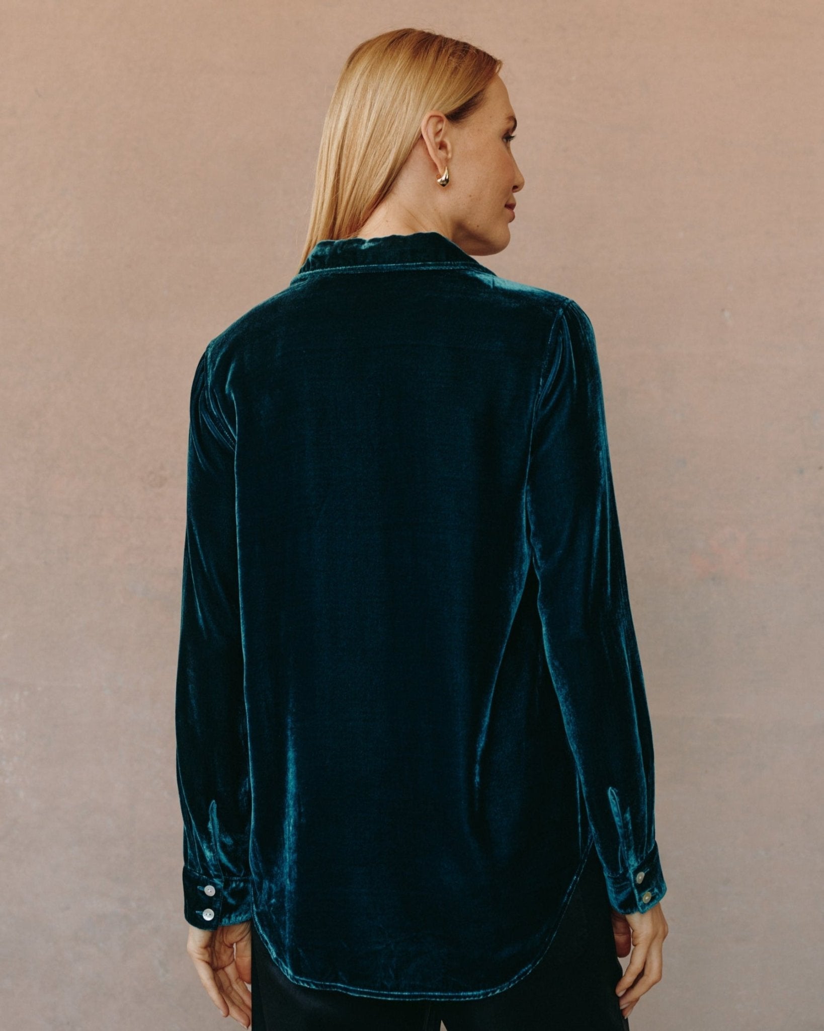 Long Sleeve Classic Shirt - Harbor Teal