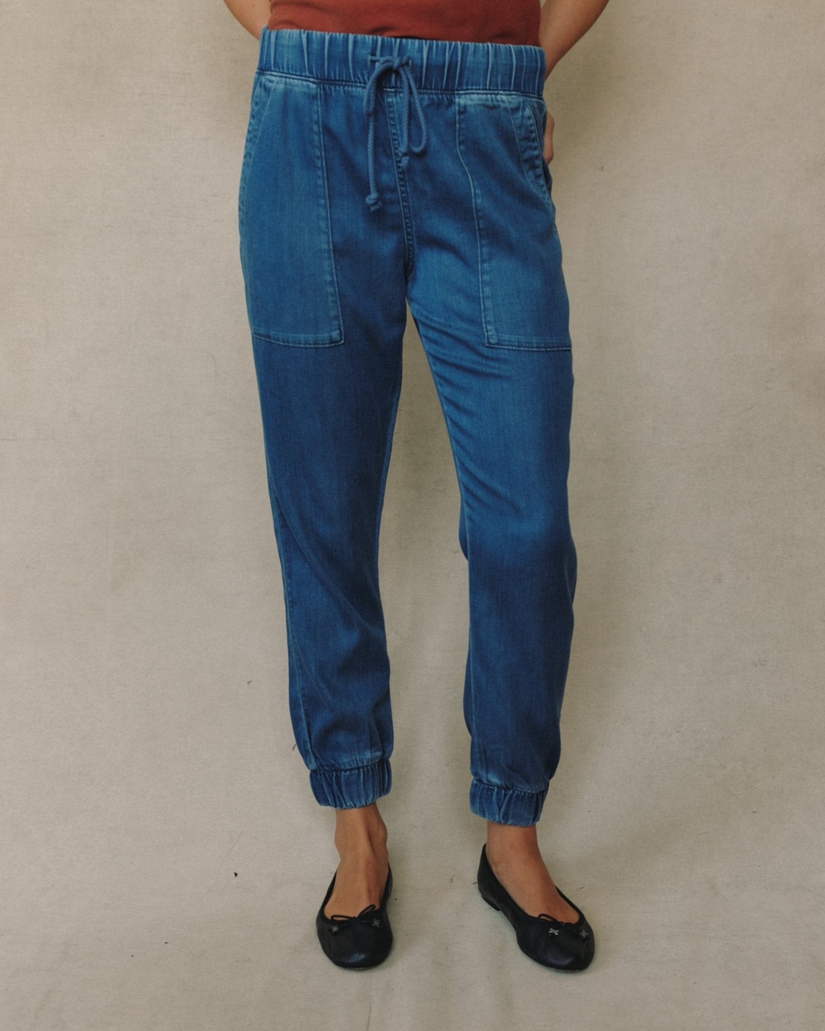 Pocket Jogger - Indigo Spray Wash