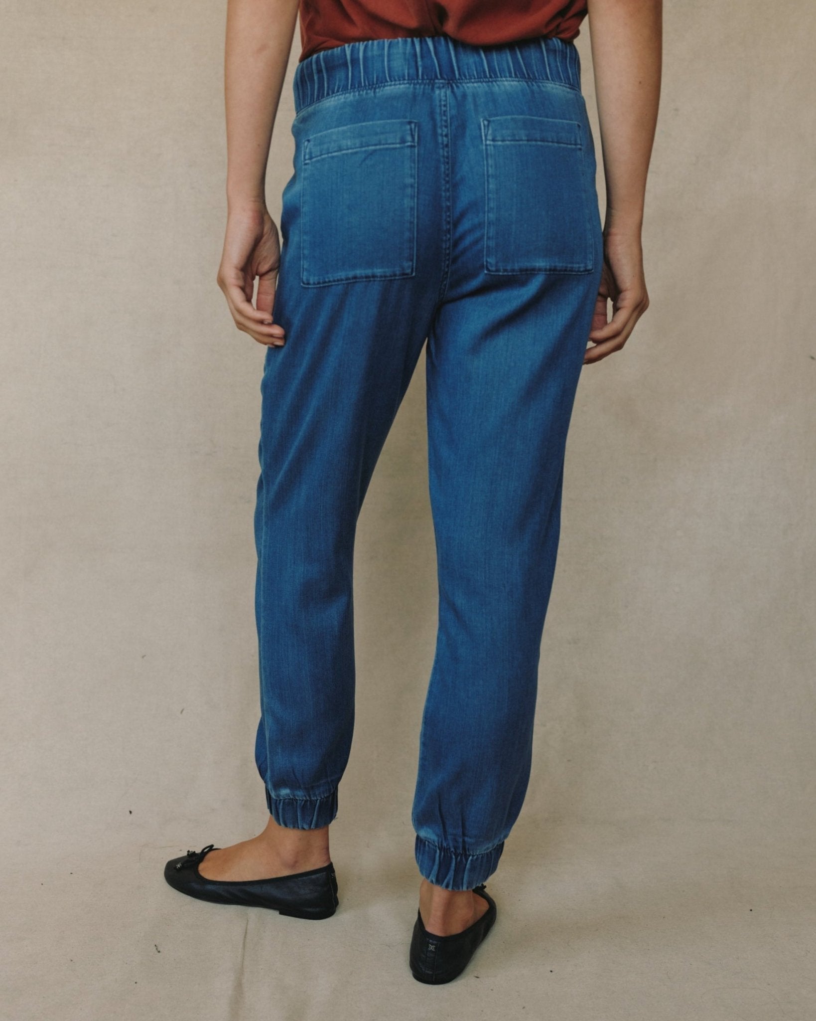 Pocket Jogger - Indigo Spray Wash