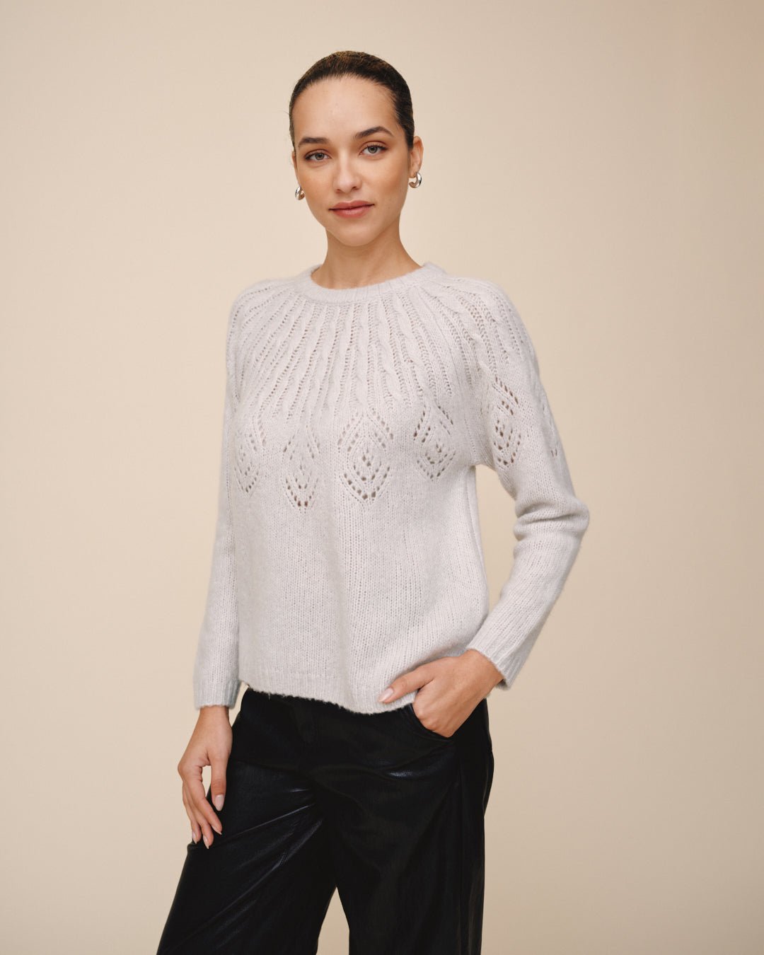 Relaxed Sweater - Frosted Oat