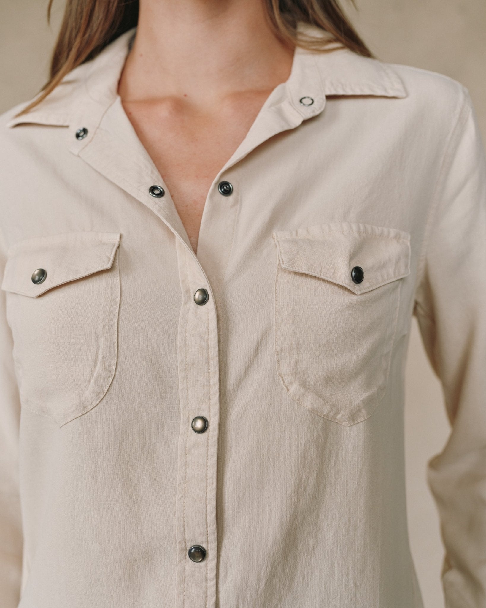 Western Shirt - Moon Stone