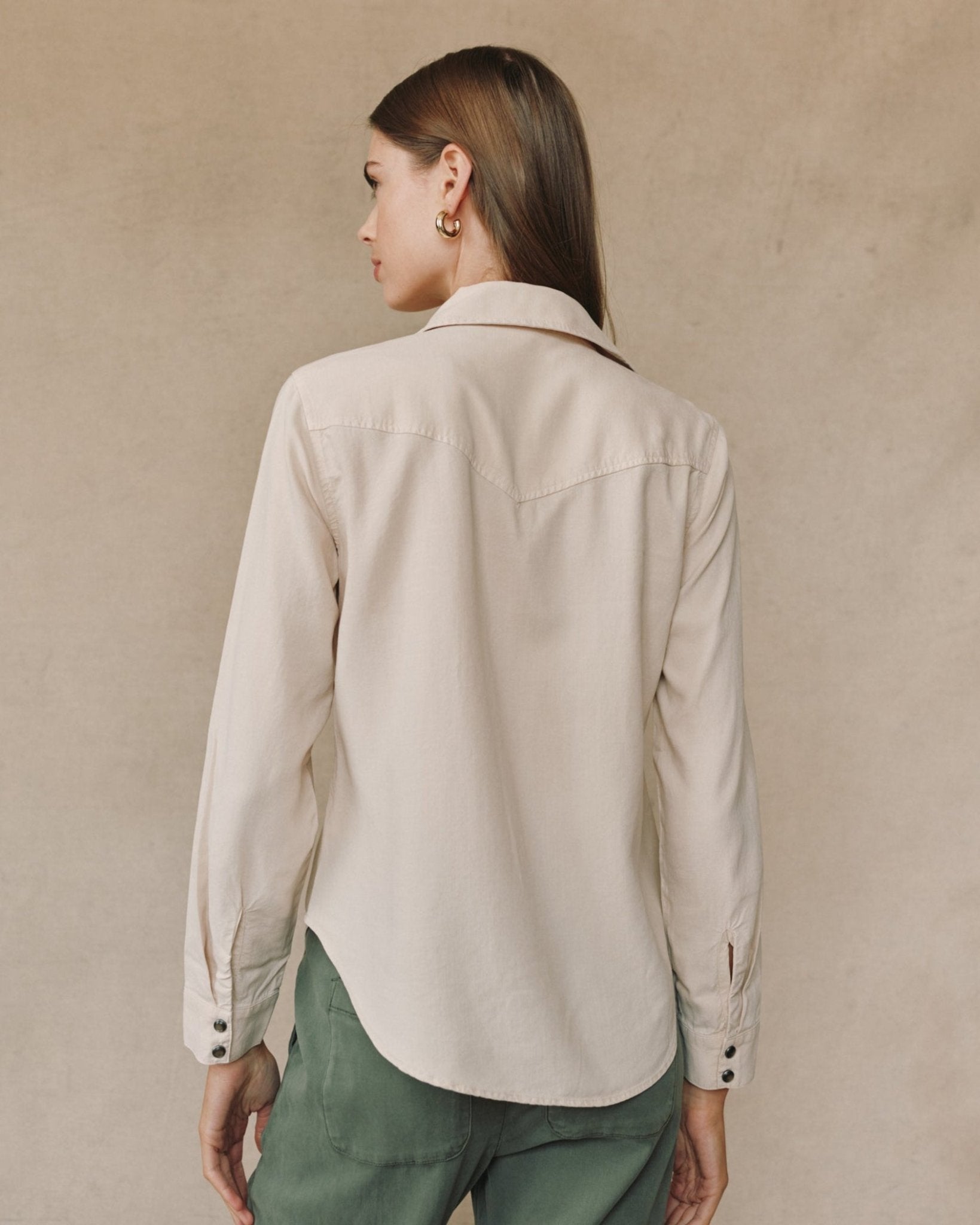 Western Shirt - Moon Stone